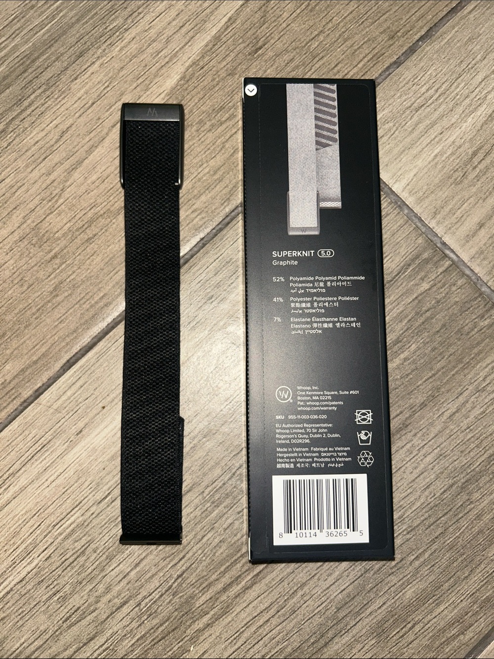 Whoop 5.0 SuperKnit Band bundle
